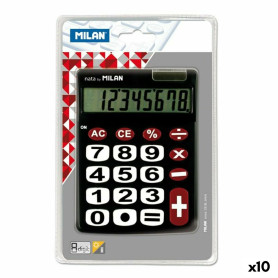 Calculatrice Milan Dual Noir 14