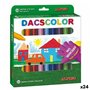 Crayons gras de couleur Alpino Dacscolor Multicouleur (24 Unités)