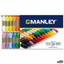 Crayons gras de couleur Manley Multicouleur (50 Unités)