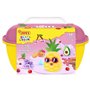 Pâte à modeler en argile Jovi PLAY&FUN SWEET Multicouleur (4 Unités)