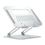 Support pour Ordinateur Portable Aisens XL Aluminium Argenté 18 Unités