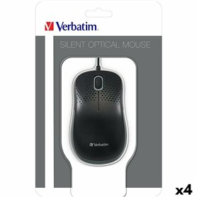 Souris Optique Verbatim Silent (4 Unités)