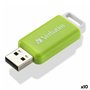 Clé USB Verbatim V DATABAR Noir 32 GB (10 Unités)
