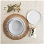 Assiette plate Bidasoa Moana Gris Céramique Ø 26 cm (12 Unités)