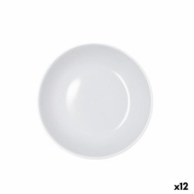 Assiette creuse Bidasoa Moana Gris Céramique Ø 20 cm (12 Unités)