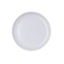 Assiette à dessert Bidasoa Moana Gris Céramique Ø 21,5 cm (12 Unités)