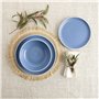 Assiette creuse Bidasoa Moana Bleu Céramique Ø 20 cm (12 Unités)