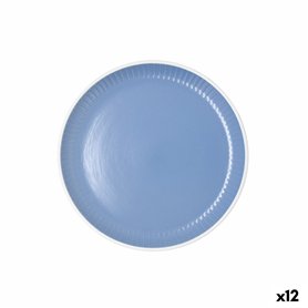 Assiette à dessert Bidasoa Moana Bleu Céramique Ø 21