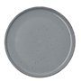Assiette plate Quid Duna Gris Céramique 26,5 x 2,8 cm (12 Unités)