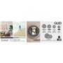 Assiette creuse Quid Duna Gris Céramique 18,5 x 5,3 cm (12 Unités)