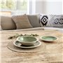 Assiette plate Quid Calypso Vert Céramique Ø 27 cm (12 Unités)
