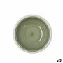 Assiette creuse Quid Calypso Vert Céramique Ø 21