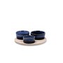 Ensemble à apértif Bidasoa Moana Multicouleur Céramique 20 x 4,5 cm 4 Pièces (12 Unités)