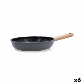 Poêle Bidasoa Mia Gris Métal Ø 24 cm (6 Unités)