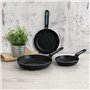 Poêle Quid Oasis Noir Métal Ø 26 cm (5 Unités)