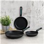 Poêle Quid Oasis Noir Métal Ø 26 cm (5 Unités)