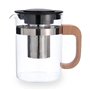 Théière Quid Tubin Transparent verre 800 ml (12 Unités)