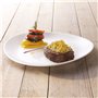 Assiette plate Luminarc Friends Time Blanc verre 30 x 26 cm (12 Unités)