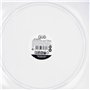 Assiette plate Quid Acuarela Blanc Bioplastique Ø 25 cm (12 Unités)