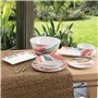 Assiette creuse Quid Acuarela Blanc Bioplastique Ø 20 cm (12 Unités)