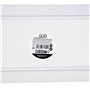 Plateau apéritif Quid Acuarela Rose 25 x 15 x 2 cm (12 Unités)