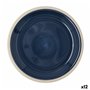 Assiette plate Quid Baltic Beige Céramique Ø 27 cm (12 Unités)