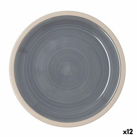 Assiette plate Quid Baltic Beige Céramique Ø 27 cm (12 Unités)