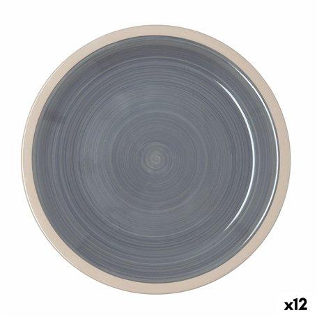 Assiette plate Quid Baltic Beige Céramique Ø 27 cm (12 Unités)