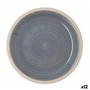 Assiette plate Quid Baltic Beige Céramique Ø 27 cm (12 Unités)
