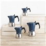 Cafetière Italienne Quid Baltic Blanc Métal 3 Tasses (6 Unités)