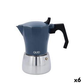 Cafetière Italienne Quid Baltic Blanc Métal 9 Tasses (6 Unités)