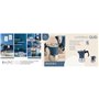 Cafetière Italienne Quid Baltic Blanc Métal 9 Tasses (6 Unités)