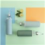 Bouteille d'eau Quid Quidate Bleu verre 600 ml (12 Unités)