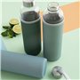 Bouteille d'eau Quid Quidate Bleu verre 600 ml (12 Unités)