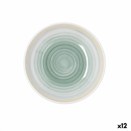 Assiette creuse Quid Velvet Jaune Céramique Ø 21