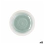 Assiette à dessert Quid Velvet Jaune Céramique Ø 19 cm (12 Unités)