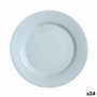 Assiette plate Luminarc Plumi Paradise Azu Bleu verre Ø 2