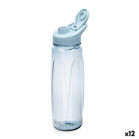 Bouteille d'eau Quid Quidate Bleu Plastique 720 ml (12 Unités)