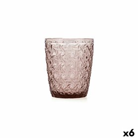 Verre Bidasoa Agata Rose verre 300 ml (6 Unités)