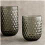 Verre d'eau Bidasoa Elite Gris verre 260 ml (6 Unités)