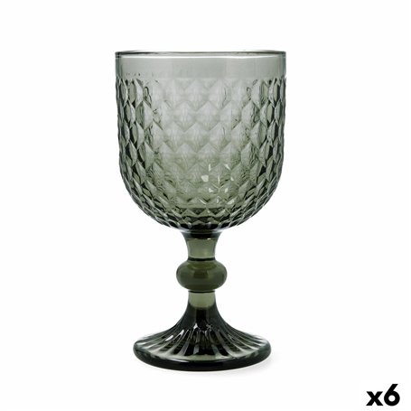 Verre Bidasoa Elite Gris verre 350 ml (6 Unités)