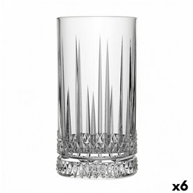 Verre Quid Style Transparent verre Rayures 460 ml (6 Unités)