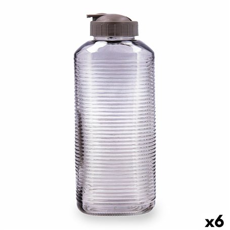 Bouteille d'eau Quid Velvet Gris verre 1