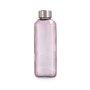 Bouteille d'eau Quid Velvet Rose verre 1 L (12 Unités)