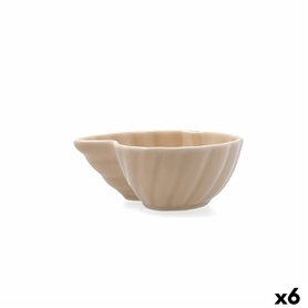 Bol pour Apéritifs Bidasoa Aura Stela Beige Céramique 12