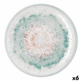 Plat pour pizza Bidasoa Kai Hydrozero Blanc Céramique Ø 30 cm (6 Unités)