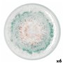 Plat pour pizza Bidasoa Kai Hydrozero Blanc Céramique Ø 30 cm (6 Unités)