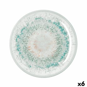 Assiette plate Bidasoa Kai Hydrozero Blanc Céramique Ø 27 cm (6 Unités)