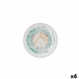 Assiette Bidasoa Kai Hydrozero Blanc Céramique Ø 15 cm Pain (6 Unités)