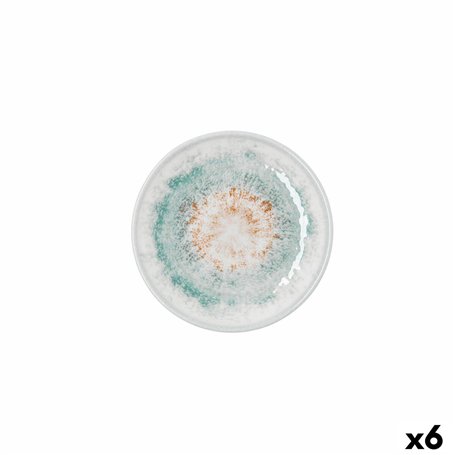 Assiette Bidasoa Kai Hydrozero Blanc Céramique Ø 15 cm Pain (6 Unités)